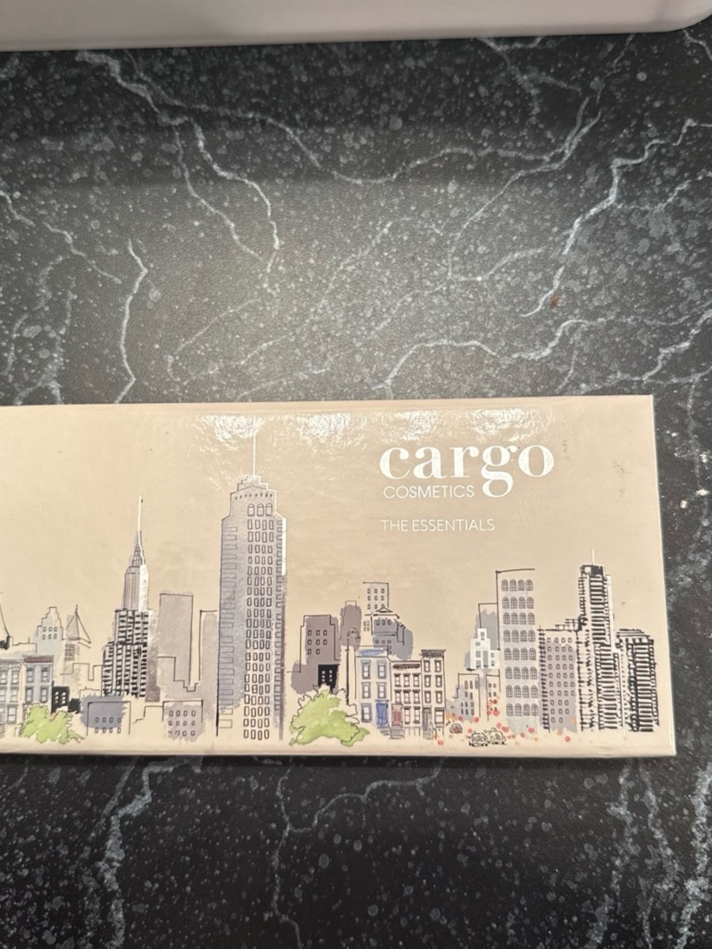 Cargo The Essentials Eyeshadow Palette - Beige, Taupe, Green Accents